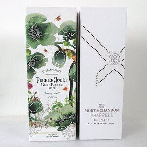 PERRIER-JOUET BELLE EPOQUE + PHARRELL MOET CHAMPAGNE BOXES